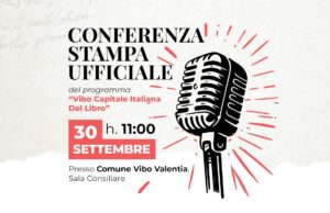 Presentato il programma di Vibo Capitale Italiana del libro Programma di Vibo Capitale Italiana del libro